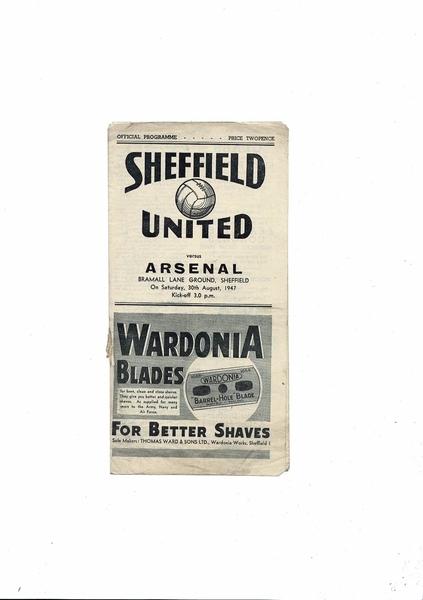 Many more Football Programmes listed