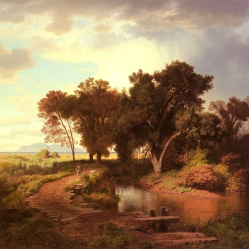 Morning in the Potinian Marches