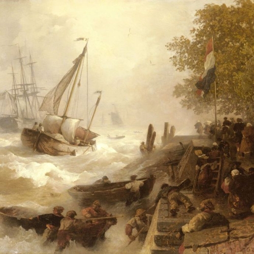 Return to Harbour in Rough Seas