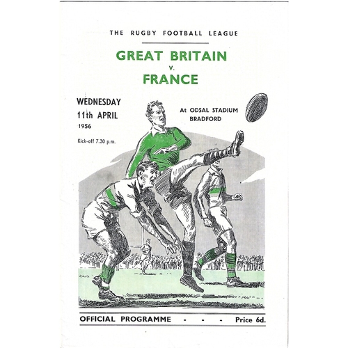 France Rugby League Programmes