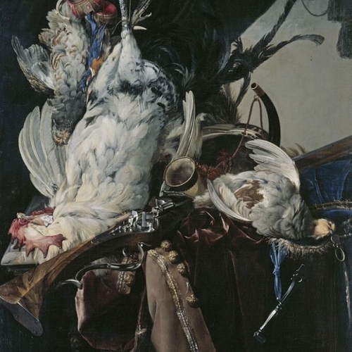 Still-Life with Game and Hunting Gear