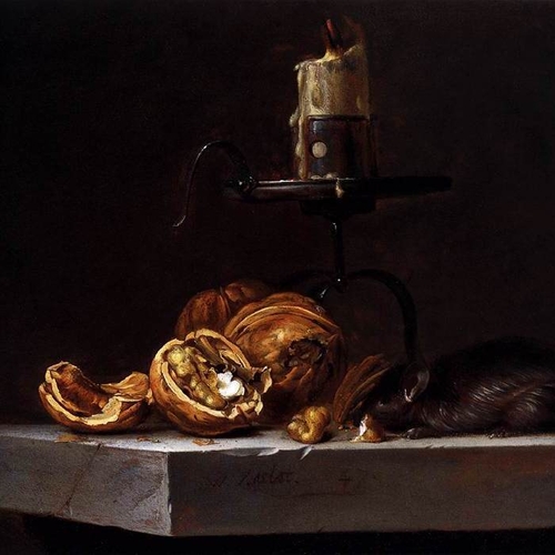 Still-Life with Mouse and Candle