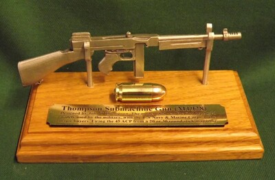 Pewter 1/6 Gun Ornaments