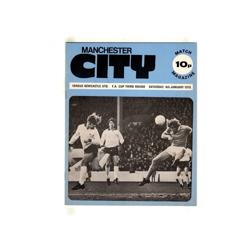 Newcastle United Away Football Programmes