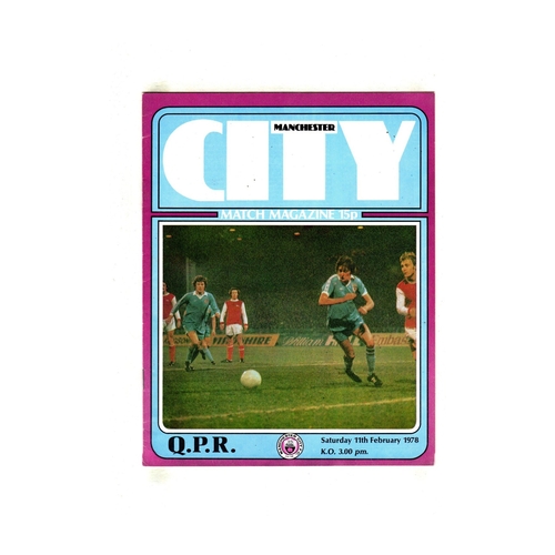 Queens Park Rangers Away Football Programmes