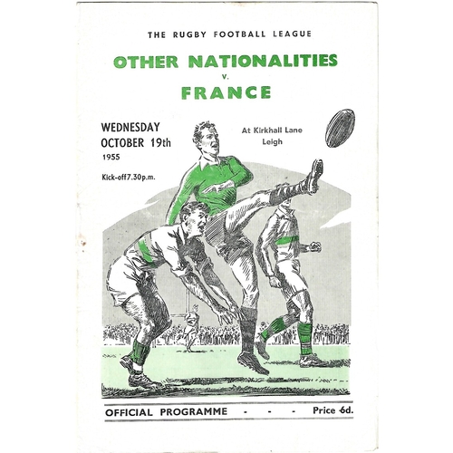 Other International Rugby League Programmes