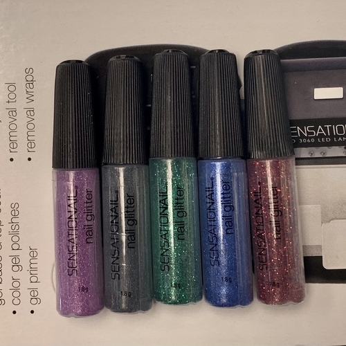 Sensationail nail glitter