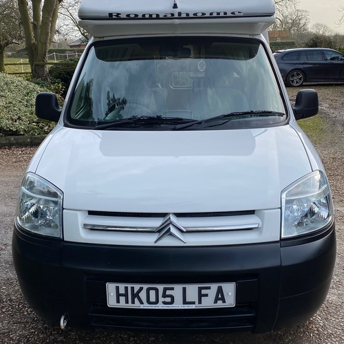 2005 Romahome Duo HYLO Camper Van Motorhome Citroen Berlingo 1 Owner 21801 miles