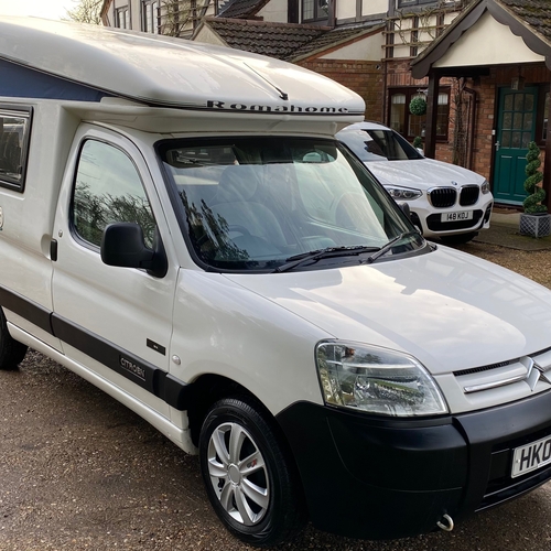 2005 Romahome Duo HYLO Camper Van Motorhome Citroen Berlingo 1 Owner 21801 miles