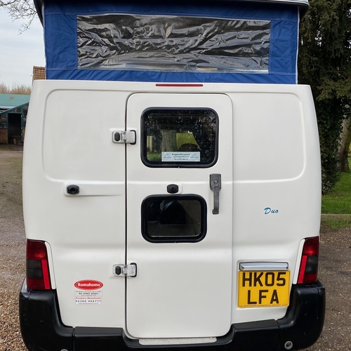2005 Romahome Duo HYLO Camper Van Motorhome Citroen Berlingo 1 Owner 21801 miles