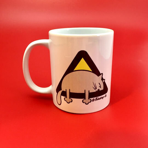 'Caution' Mug