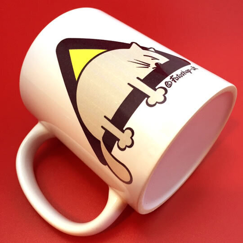 'Caution' Mug