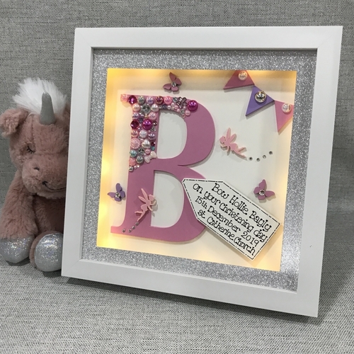 LED Initial Frame ( Christening )