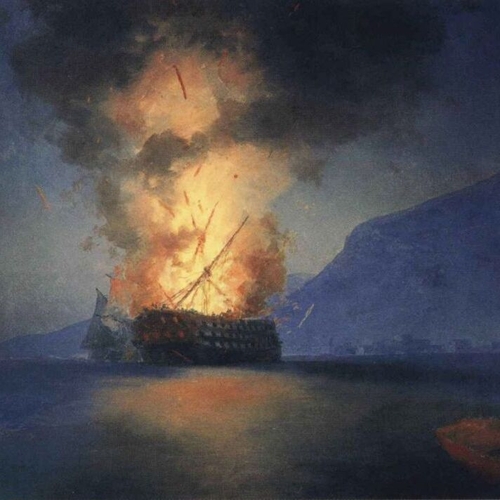 Exploding Ship