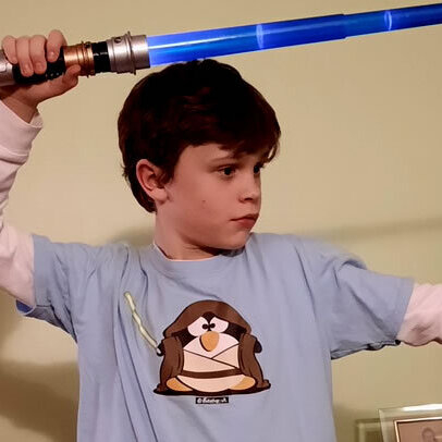 'Fat Jedi Penguin' T-Shirt