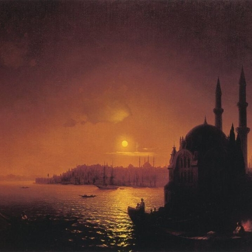 View of Constantinople by Moonlight