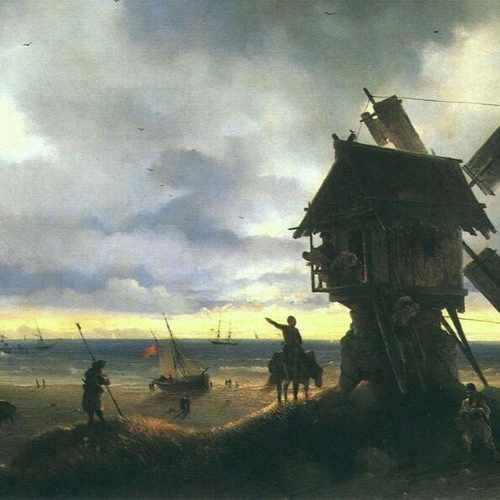 Windmill on the Sea