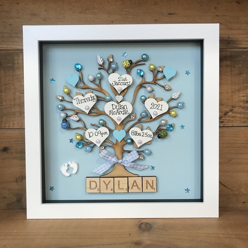 New Baby ( hearts & stars )