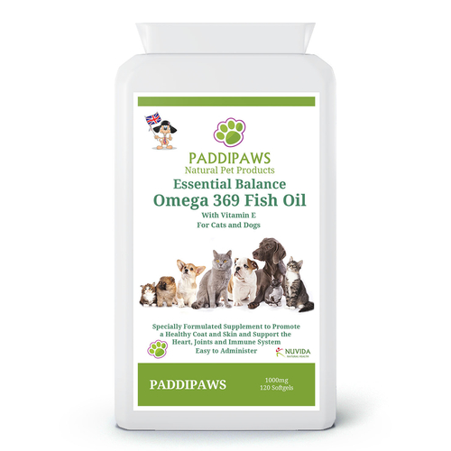 Essential balance Omega 3 6 9 Fish Oil with added Vitamin E -120 Soft Gel Capsules