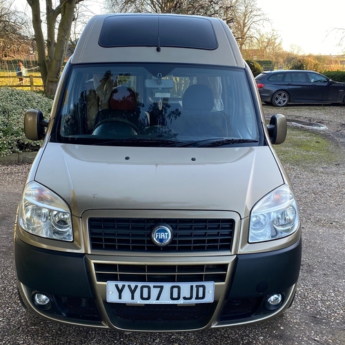 2007 Fiat Doblo 1.4 Petrol Camper Van 2 Berth Micro Rare Colour Pro Conversion