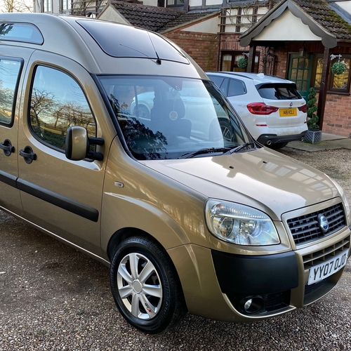 2007 Fiat Doblo 1.4 Petrol Camper Van 2 Berth Micro Rare Colour Pro Conversion