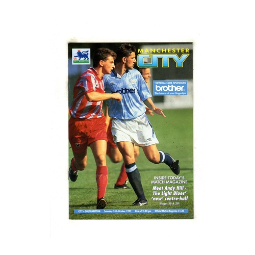 Southampton Away Football Programmes