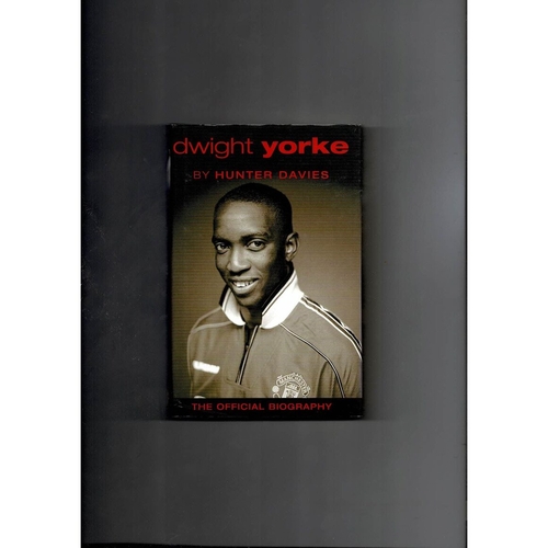 Dwight Yorke Biography Hardback Football Book 1999