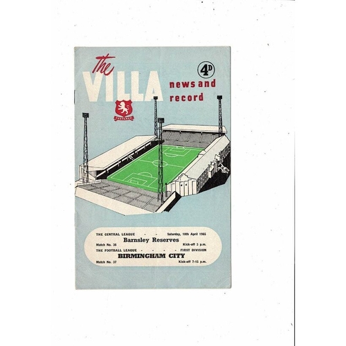Birmingham City Away Football Programmes