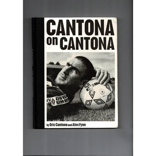 Cantona on Cantona Hardback Edition Football Book 1996