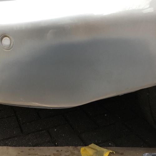 Garage told client to buy new bumper
