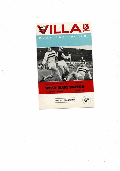 Latest Football Programmes Listed today