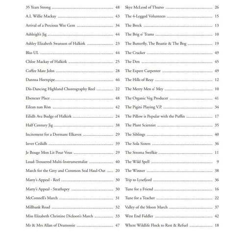 Karen Steven's New Scottish Fiddle Tunes