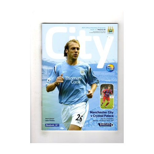 Crystal Palace Away Football Programmes