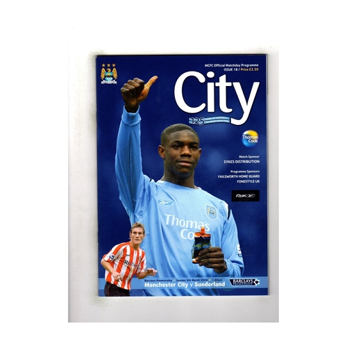 Sunderland Away Football Programmes