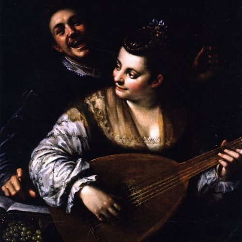 Self Portrait with Donna Venusta