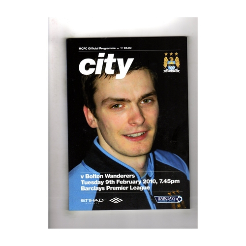 Bolton Wanderers Away Football Programmes