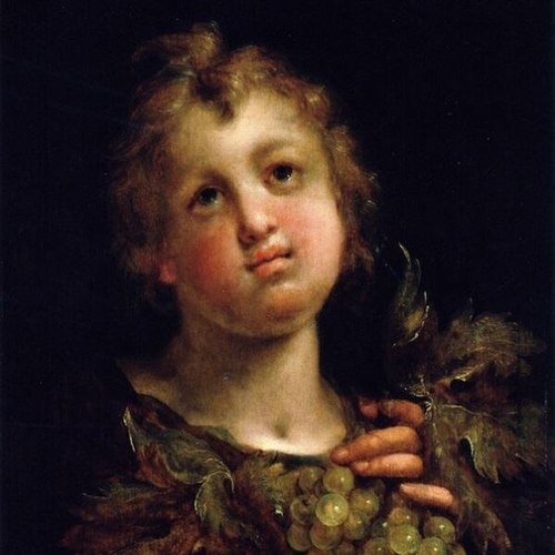 Boy with Grapes