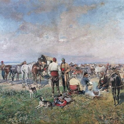 Horse Market on the Prairie