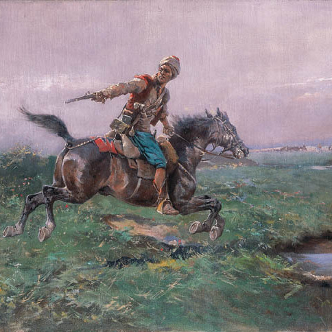 Horseman on the Steppe