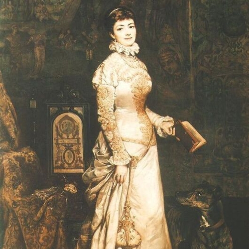 Portrait of Helena Modrzejewska