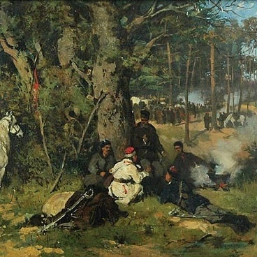 The Camp of the Insurgents in the Forest