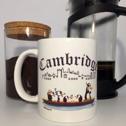 'Punting in Cambridge' Mug
