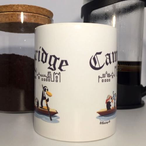 'Punting in Cambridge' Mug