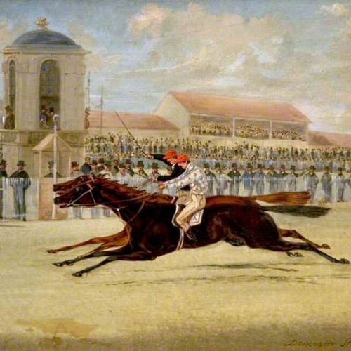 The Dead Heat for the Doncaster St Leger, with Voltigeur and Russborough