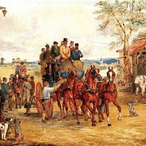 The Post Office Stage Coach