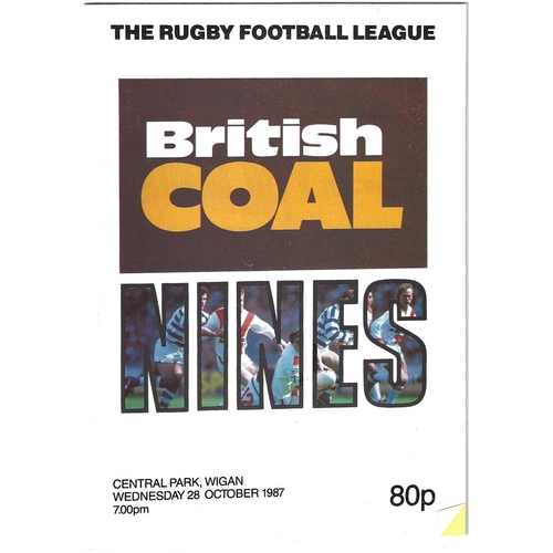 1987 Rugby League Nines Programme