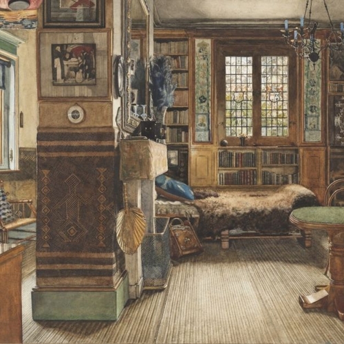 Sir Lawrence Alma-Tadema's Library at Townshend House, London