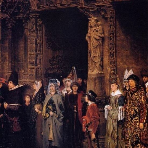 Leaving Church in the Fifteenth Century