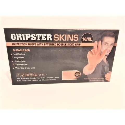 Gloves – Orange Gripsters pack 50