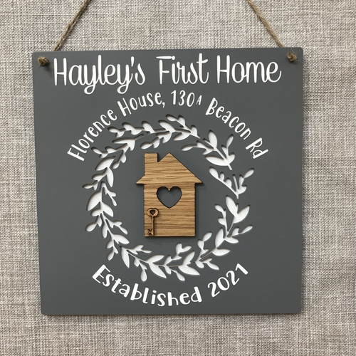 “HOME SWEET HOME “ Plaque